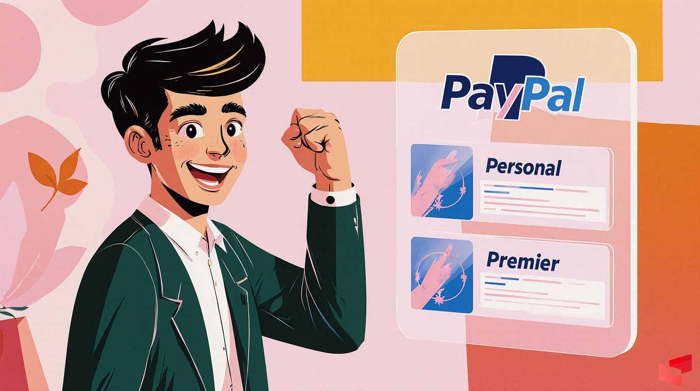 انتخاب حساب مناسب پی پال