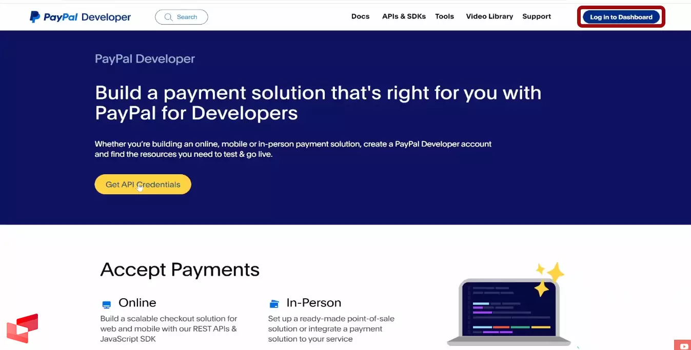 مراحل اولیه ساخت درگاه پی پال