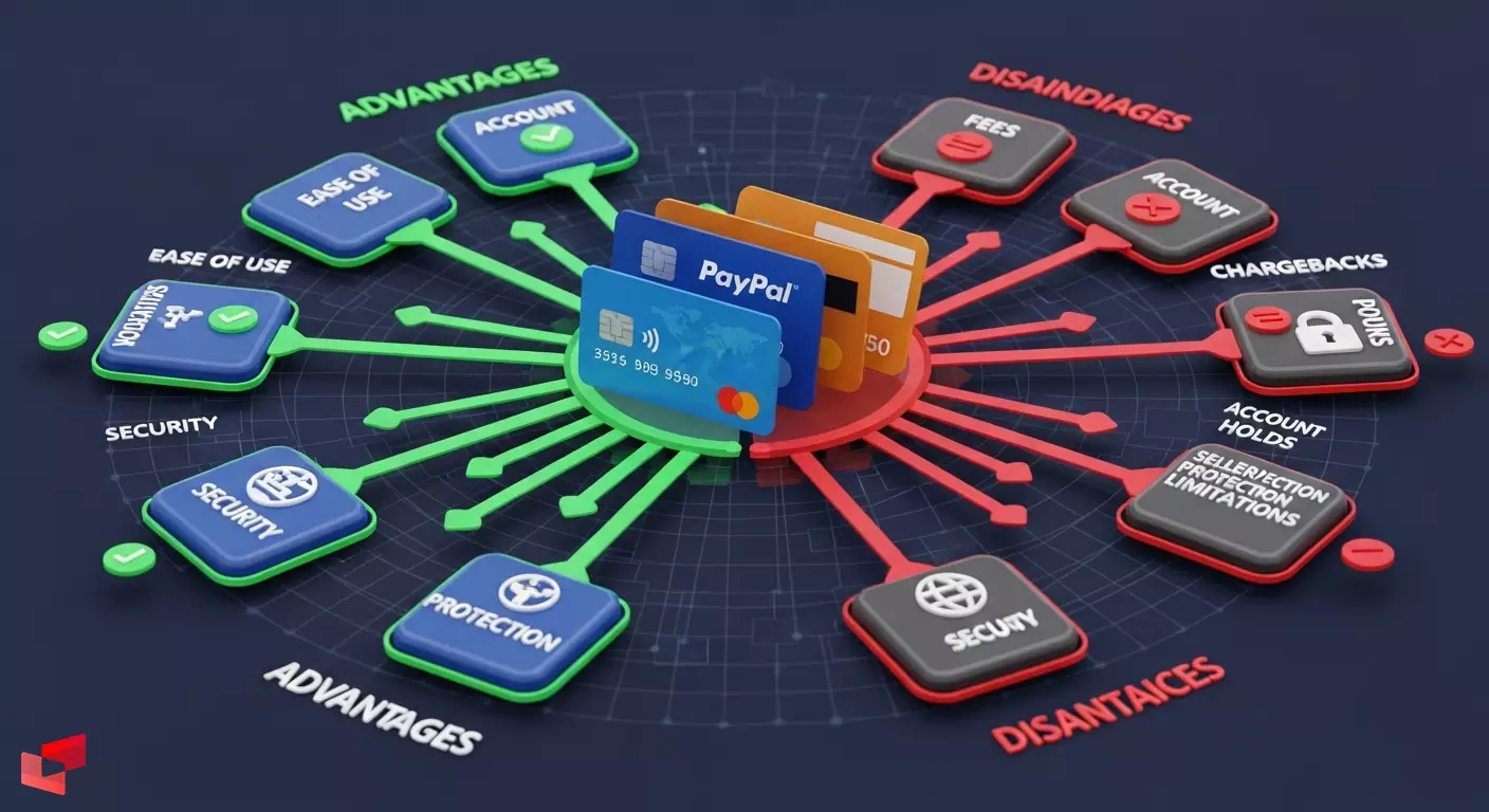 مزایا و معایب استفاده از درگاه پی پال