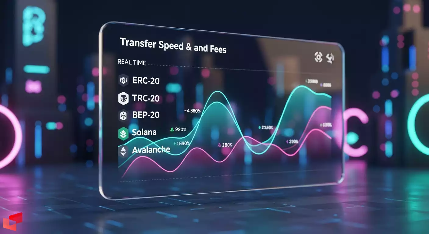 سرعت و امنیت بهترین شبکه انتقال تتر