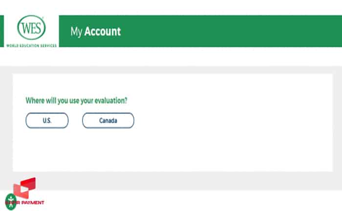 مشخص کنید ارزشیابی برای چه کشوری است