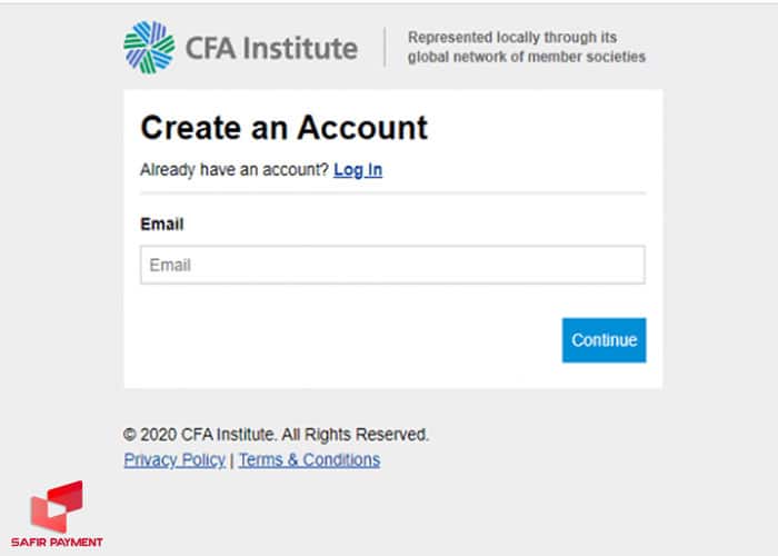 ایمیل خود را وارد کنید