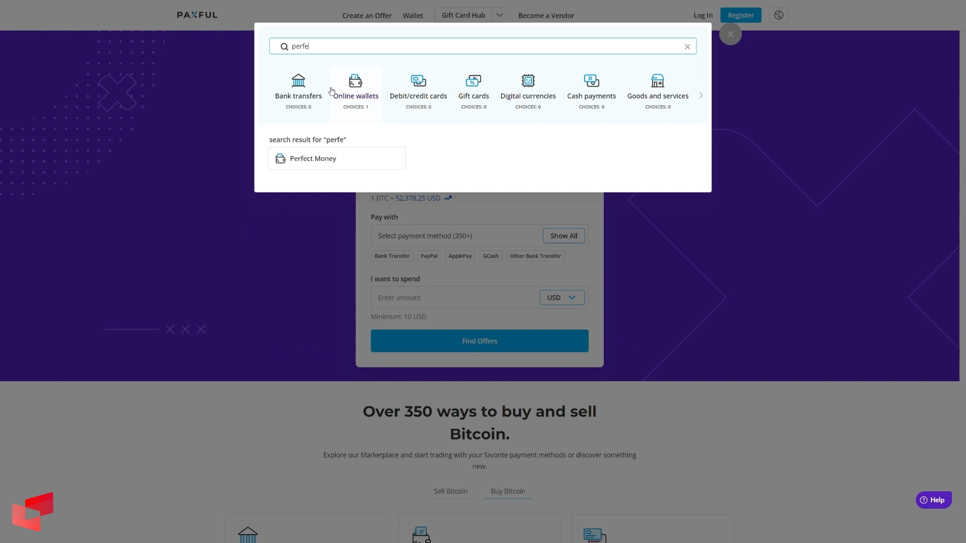 مقایسه روشهای خرید ارز دیجیتال با پرفکت مانی