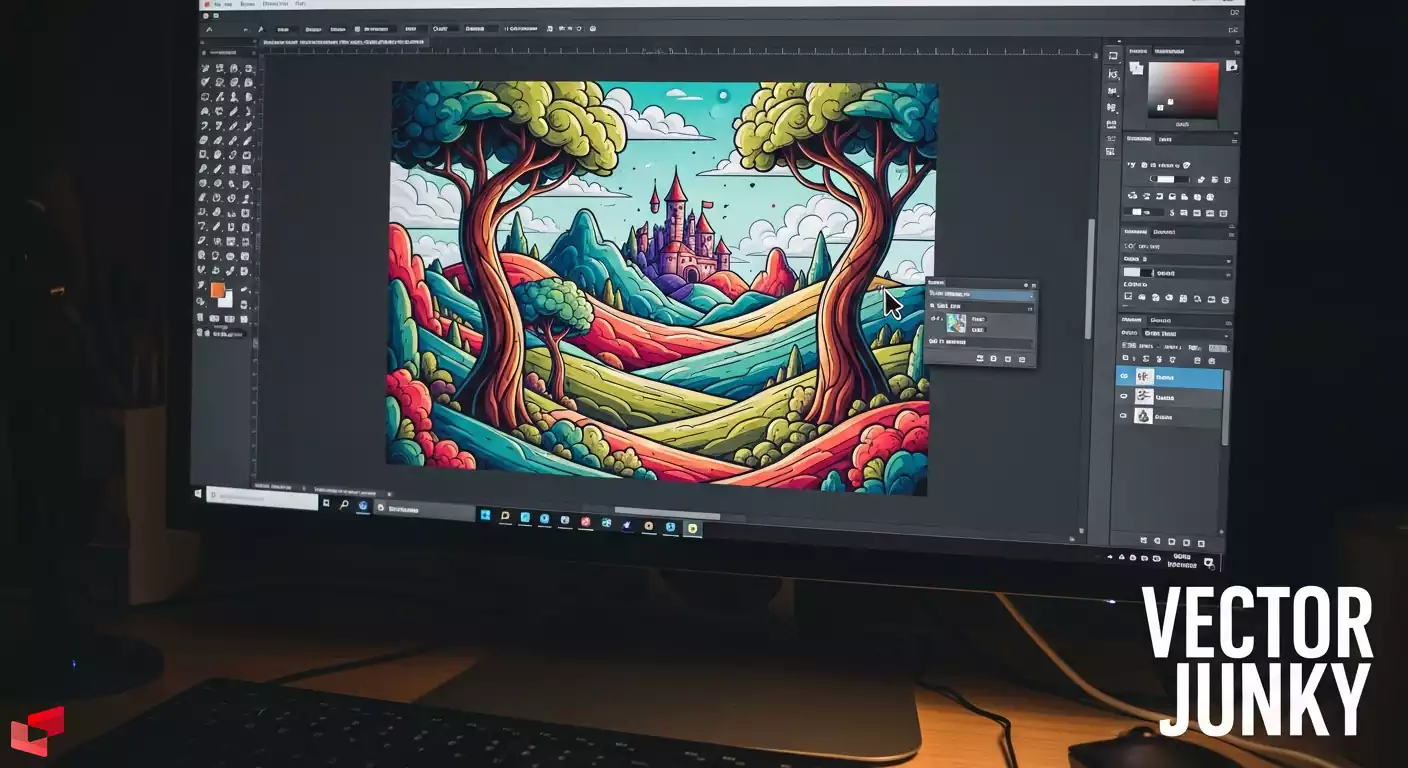 صفحه فتوشاپ یکی از سایتهای جایگزین فری پیک