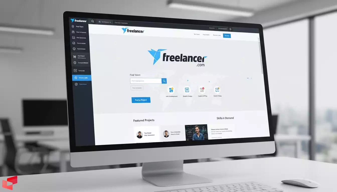 داشبورد فریلنسر در freelancer.com 