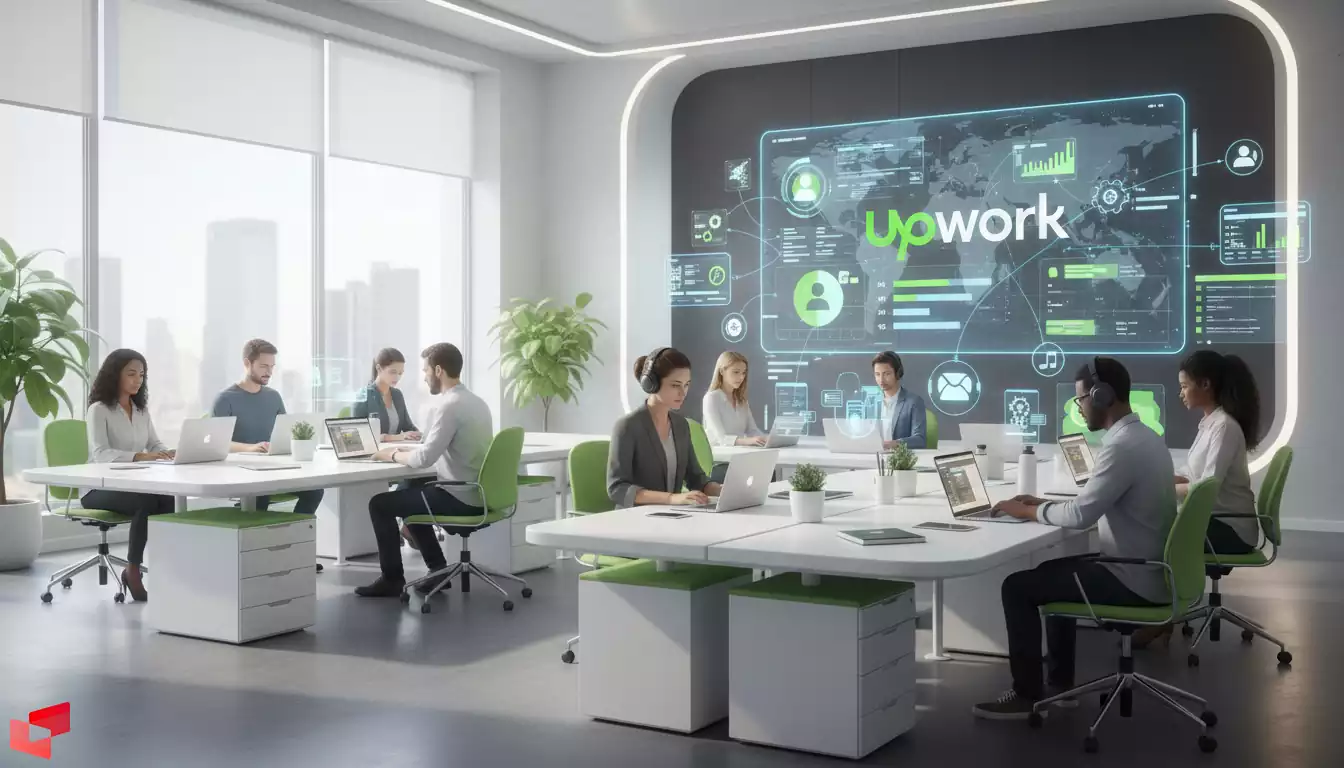 آپ ورک از بهترین سایت های فریلنسری خارجی