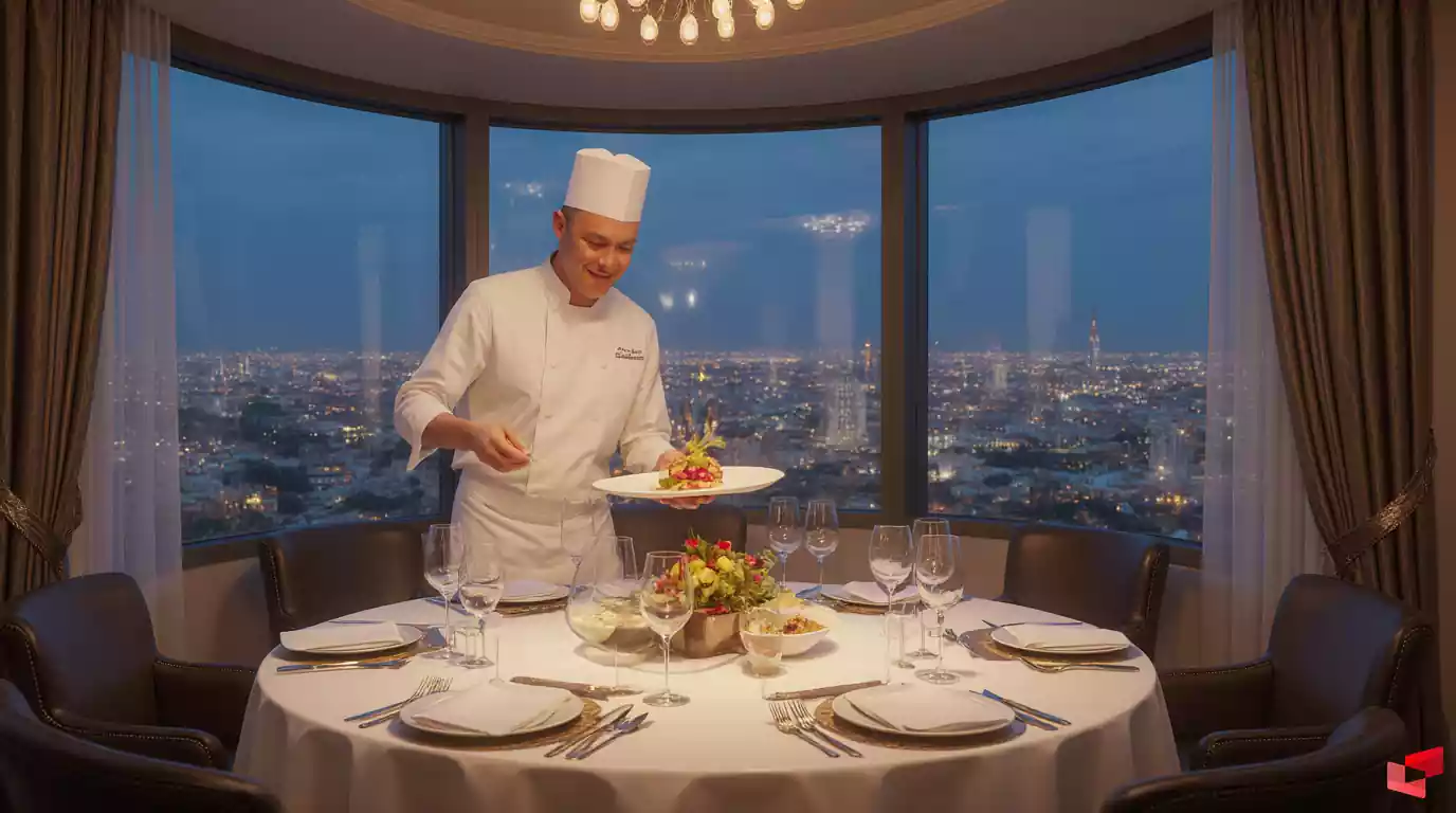 غذاهای سفارشی با سرآشپز اختصاصی در هتل ده ستاره