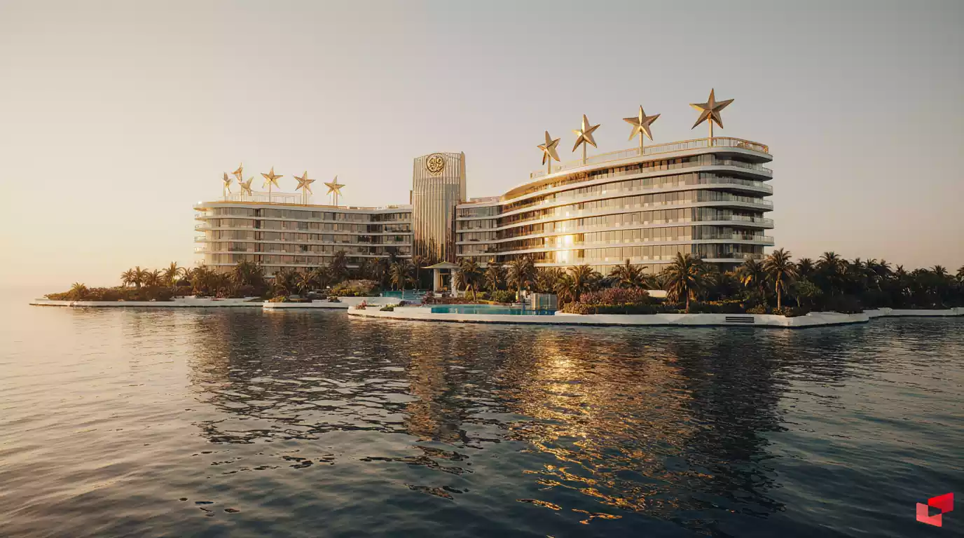 طرح مفهومی اولین هتل ۱۰ ستاره در جهان