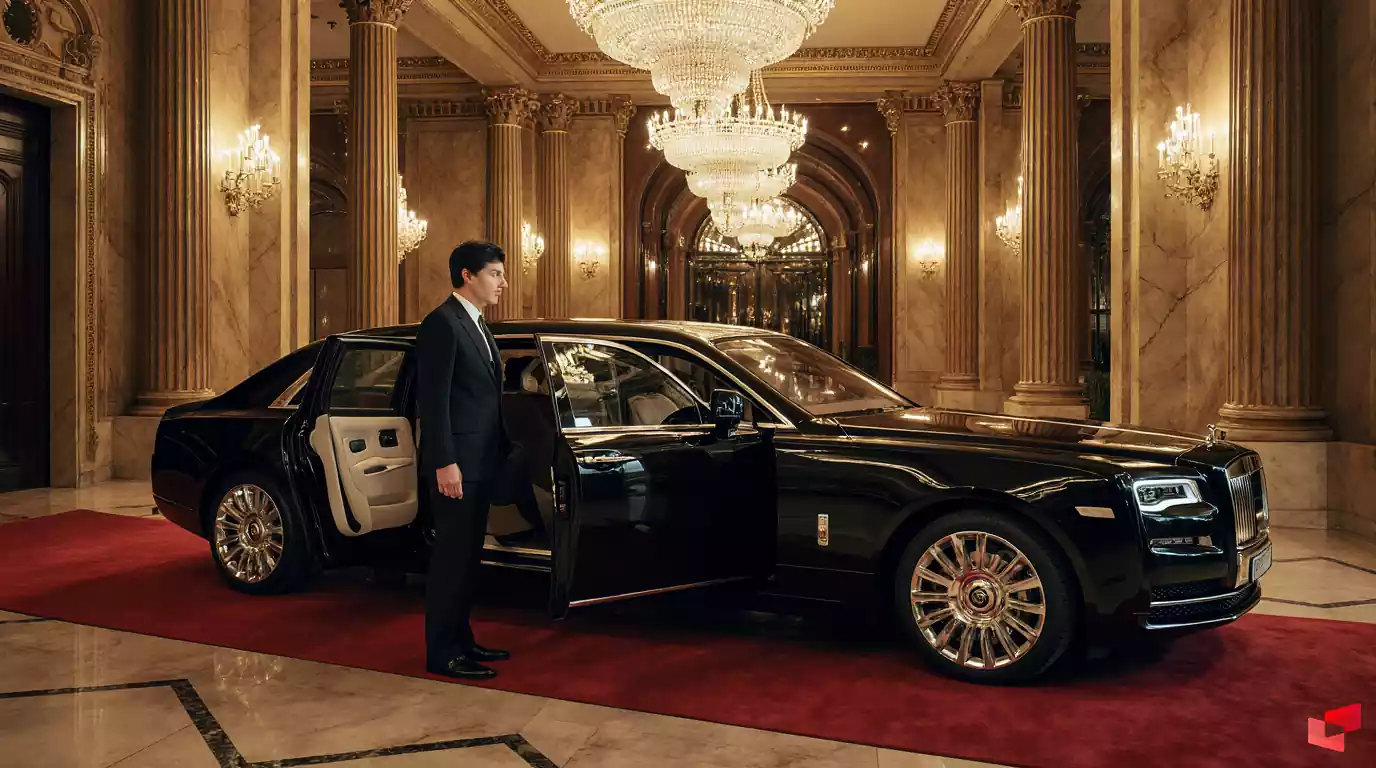 خدمات ویژه لیموزین در هتل‌های ۱۰ ستاره