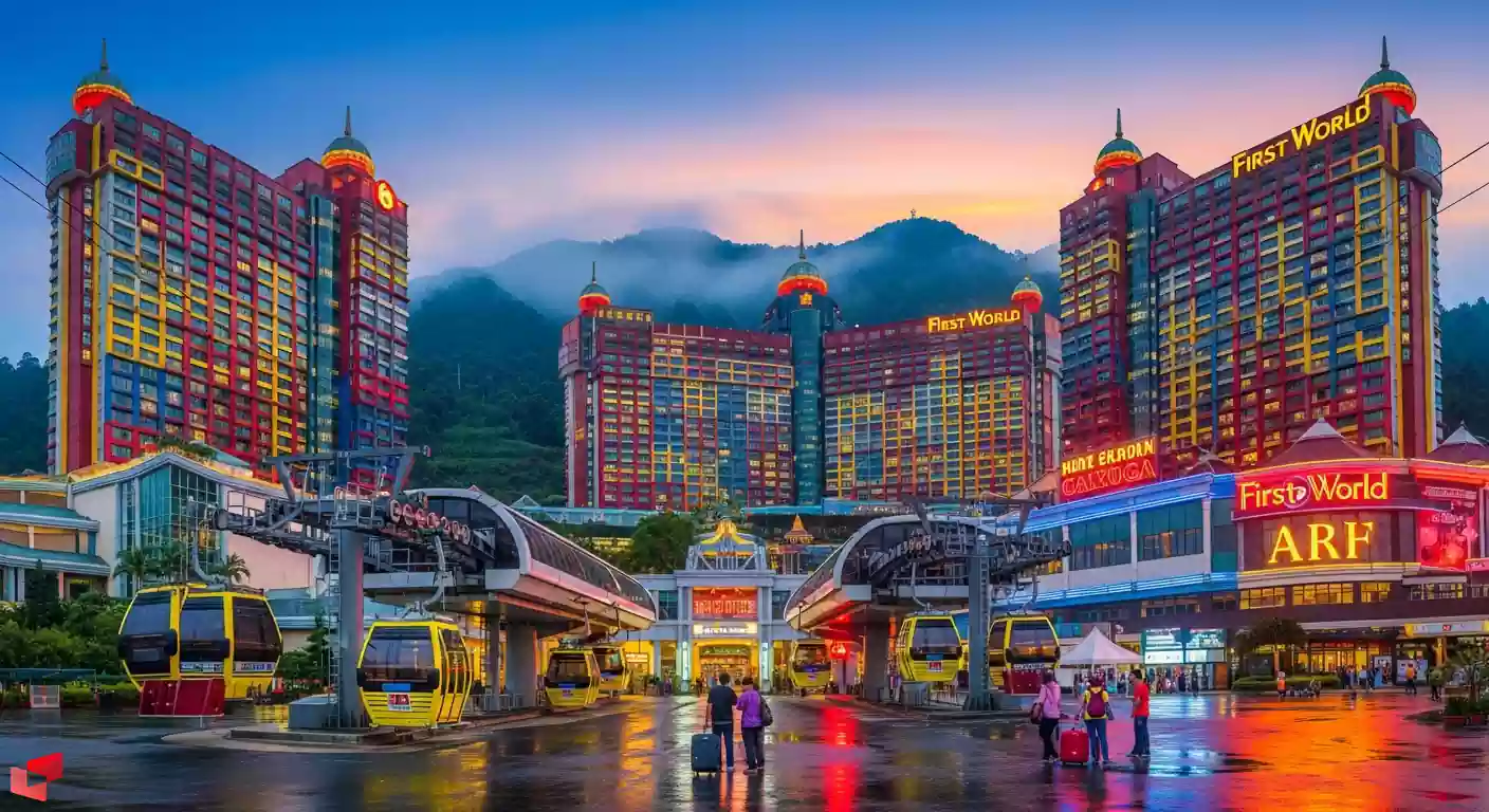 عکس لابی بزرگترین هتل دنیا با طراحی مجلل