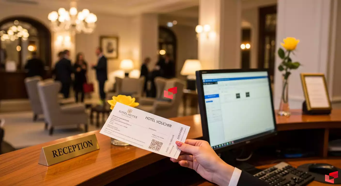 عکس واچر هتل در زمان تحویل به پذیرش