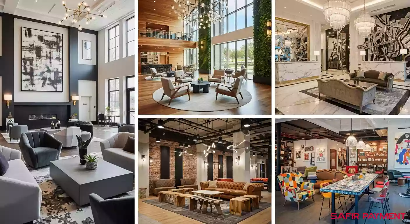 مقایسه بصری انواع هتل در شهرهای بزرگ و توریستی