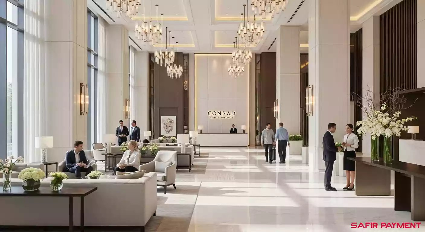 تصویر اتاق‌های مجلل در هتل‌های برند هیلتون