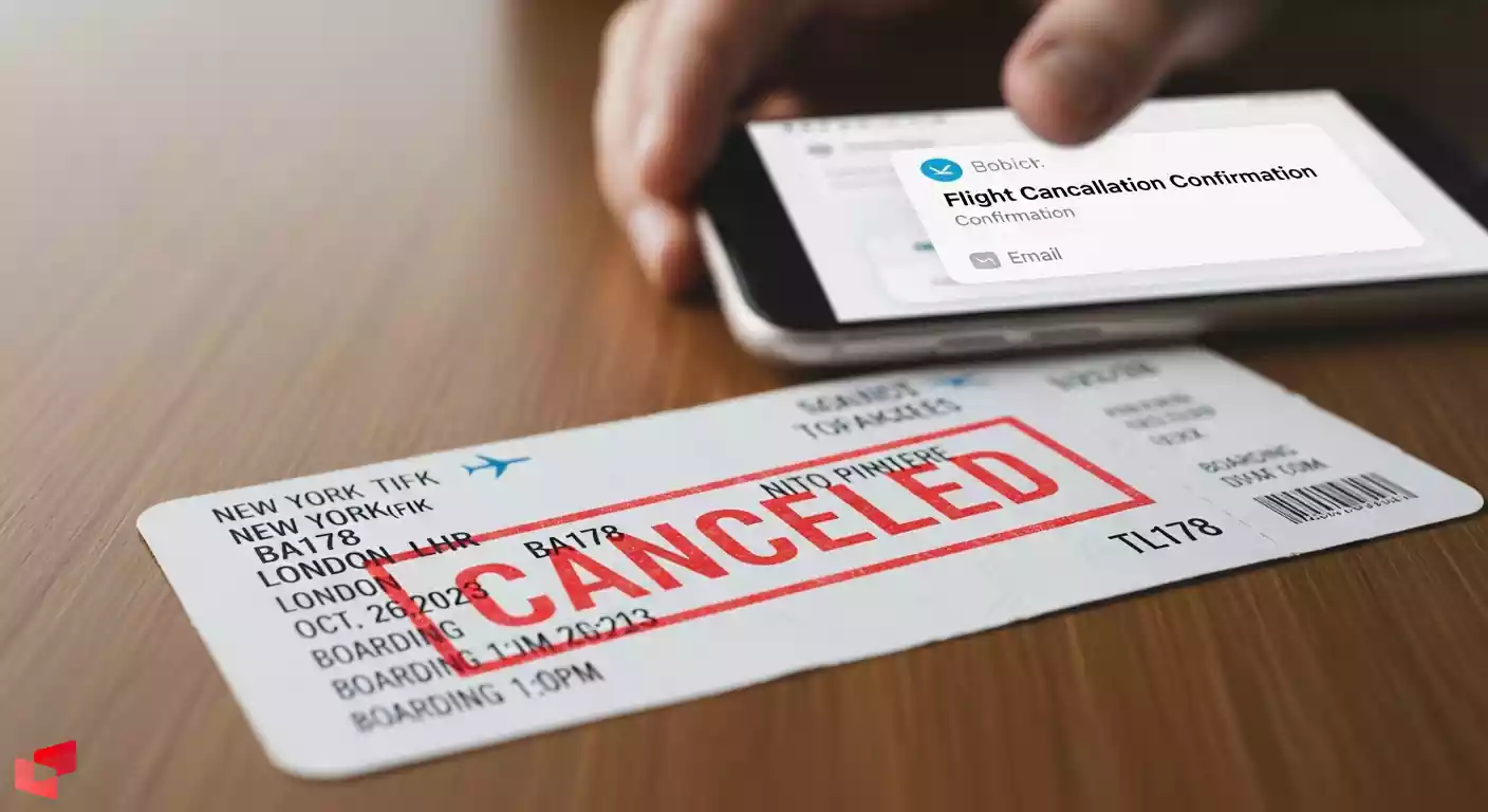 امکان لغو رزرو در صورت اشتباه بودن اطلاعات رزرو بلیط هواپیما خارجی