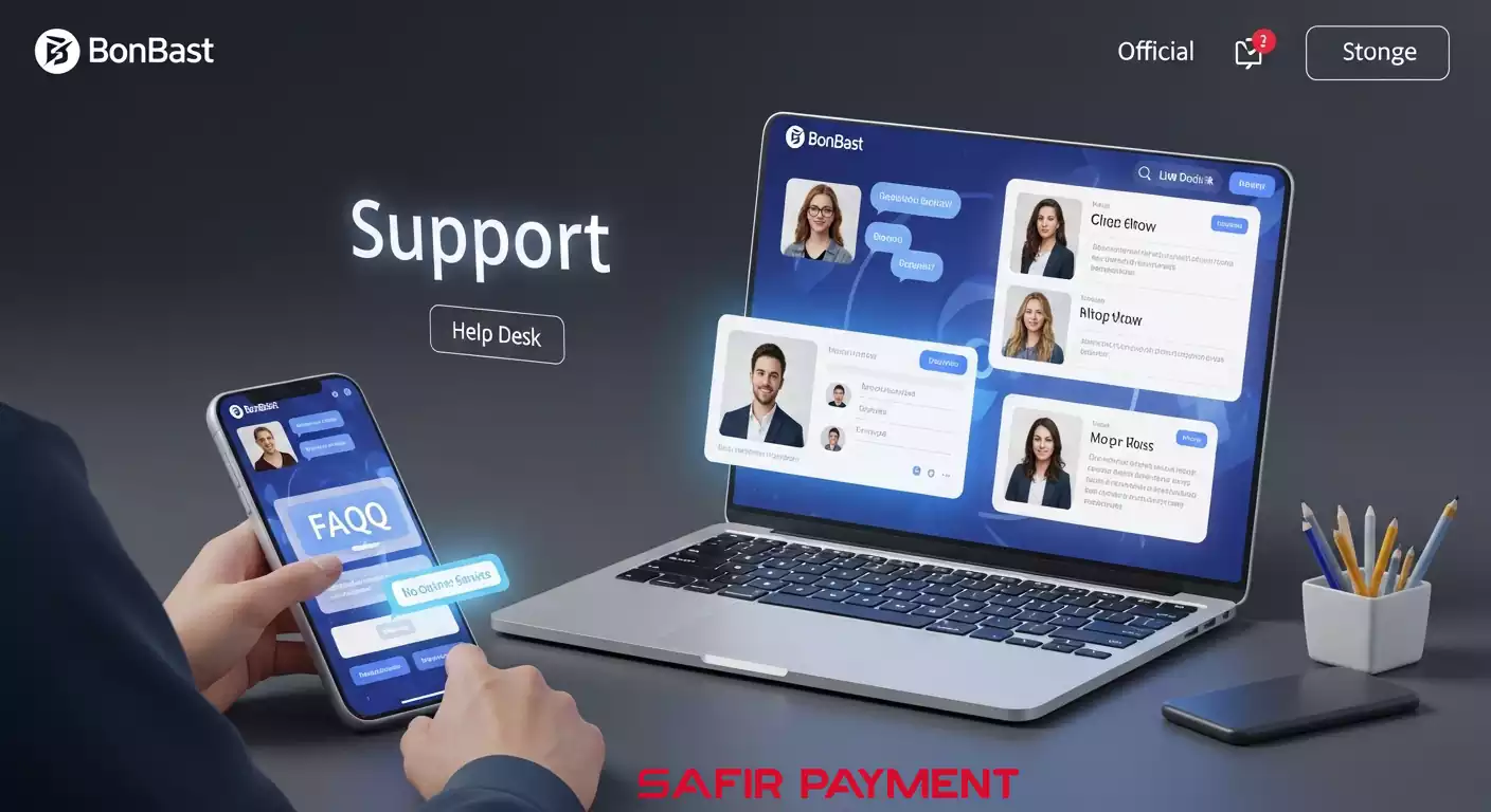 پشتیبانی سایت رسمی صرافی بن بست