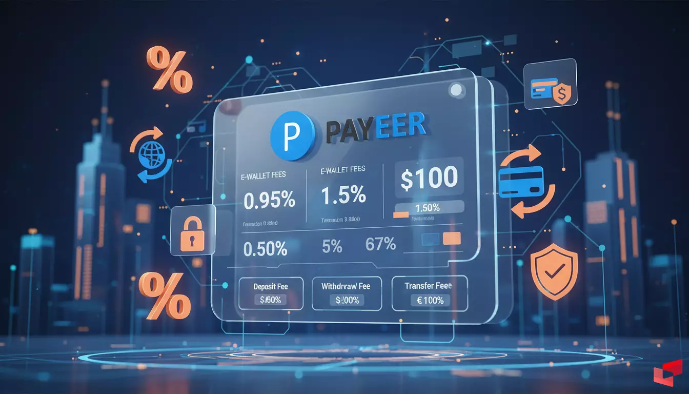 تصویری از کارمزدهای کیف پول پایر