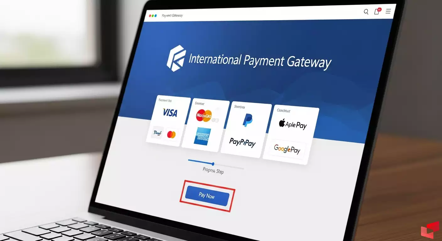 نمایی از درگاه پرداخت بین المللی برای خریدهای جهانی
