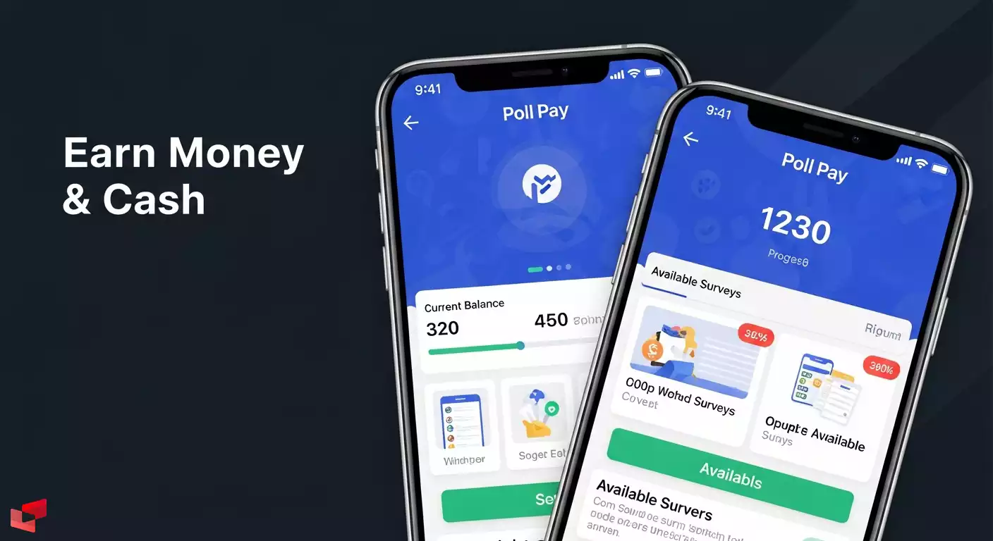 اسکرین شات از برنامه برنامه Poll Pay: Earn Money & Cash
