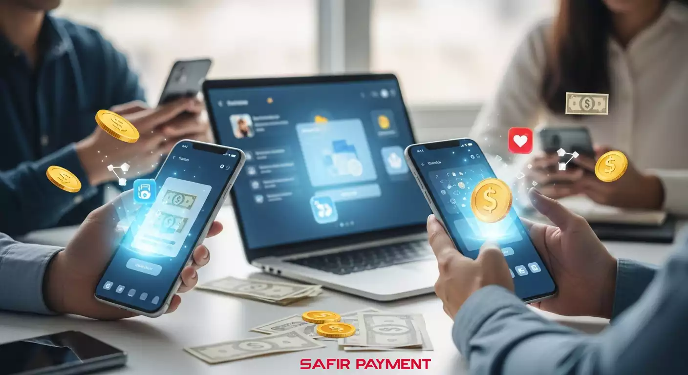 دریافت درآمد از اپلیکیشن دعوت دوستان در کیف پول