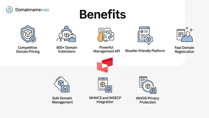 مزایای سایت Domainnameapi