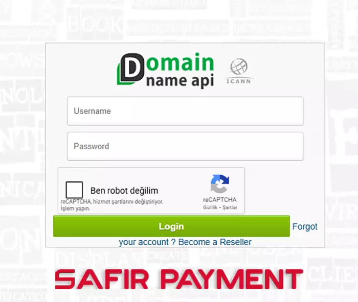 مراحل ثبت دامنه در سایت Domainnameapi به صورت تصویری