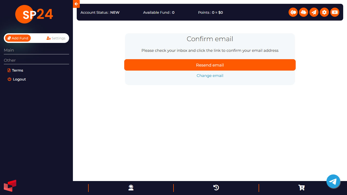 ثبت نام socialpanel24