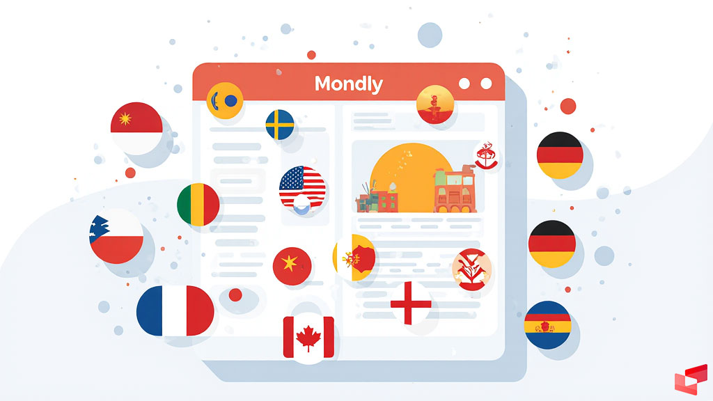 اپلیکیشن یادگیری زبان Mondly