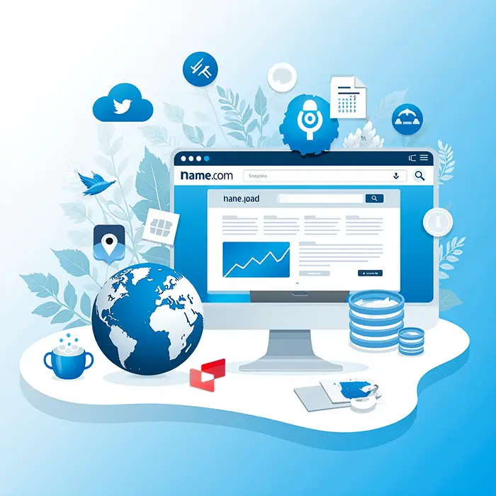 معرفی ویژگی‌های name.com