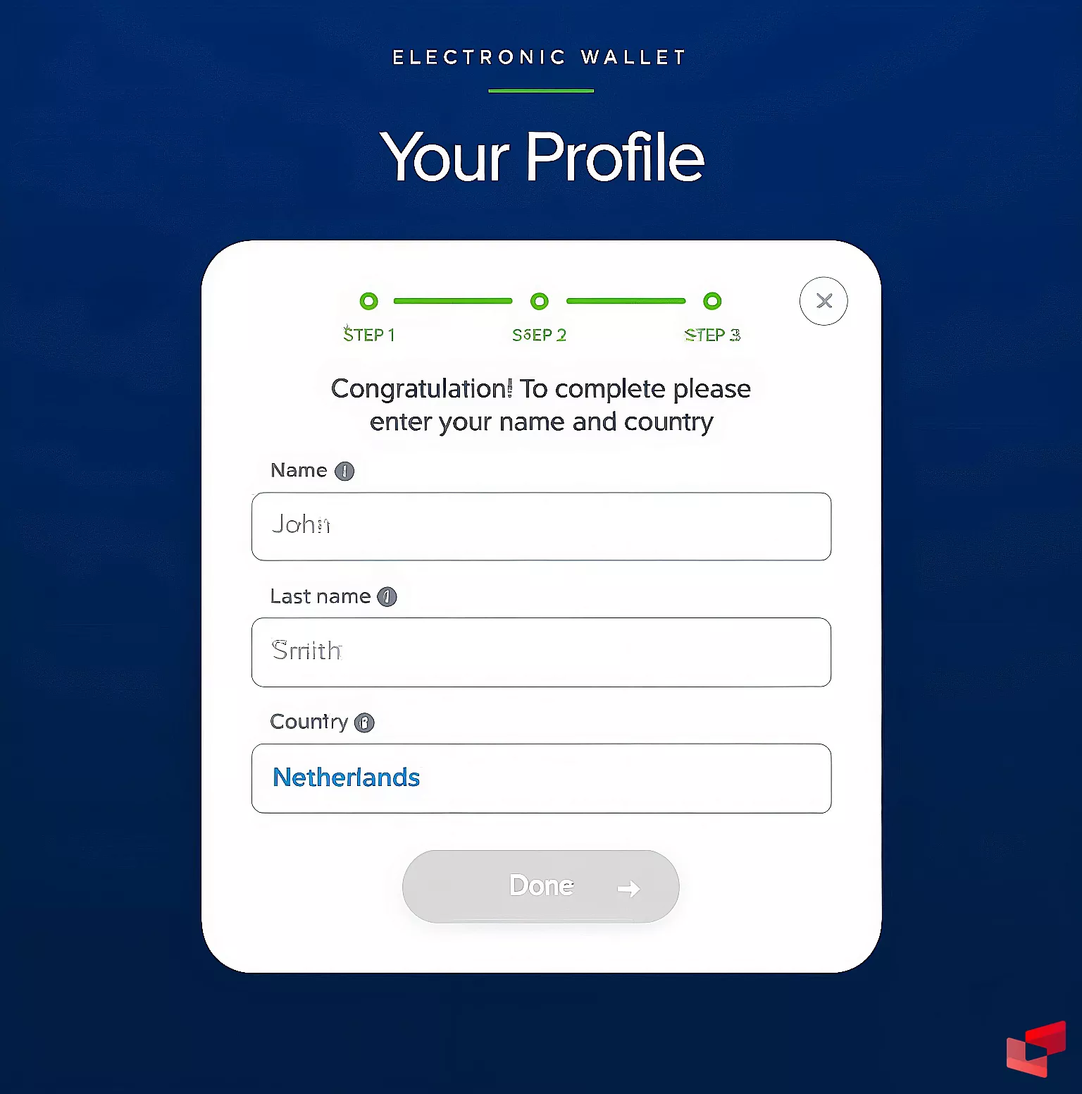 ساخت اکانت پایر با اطلاعات دیگر افراد