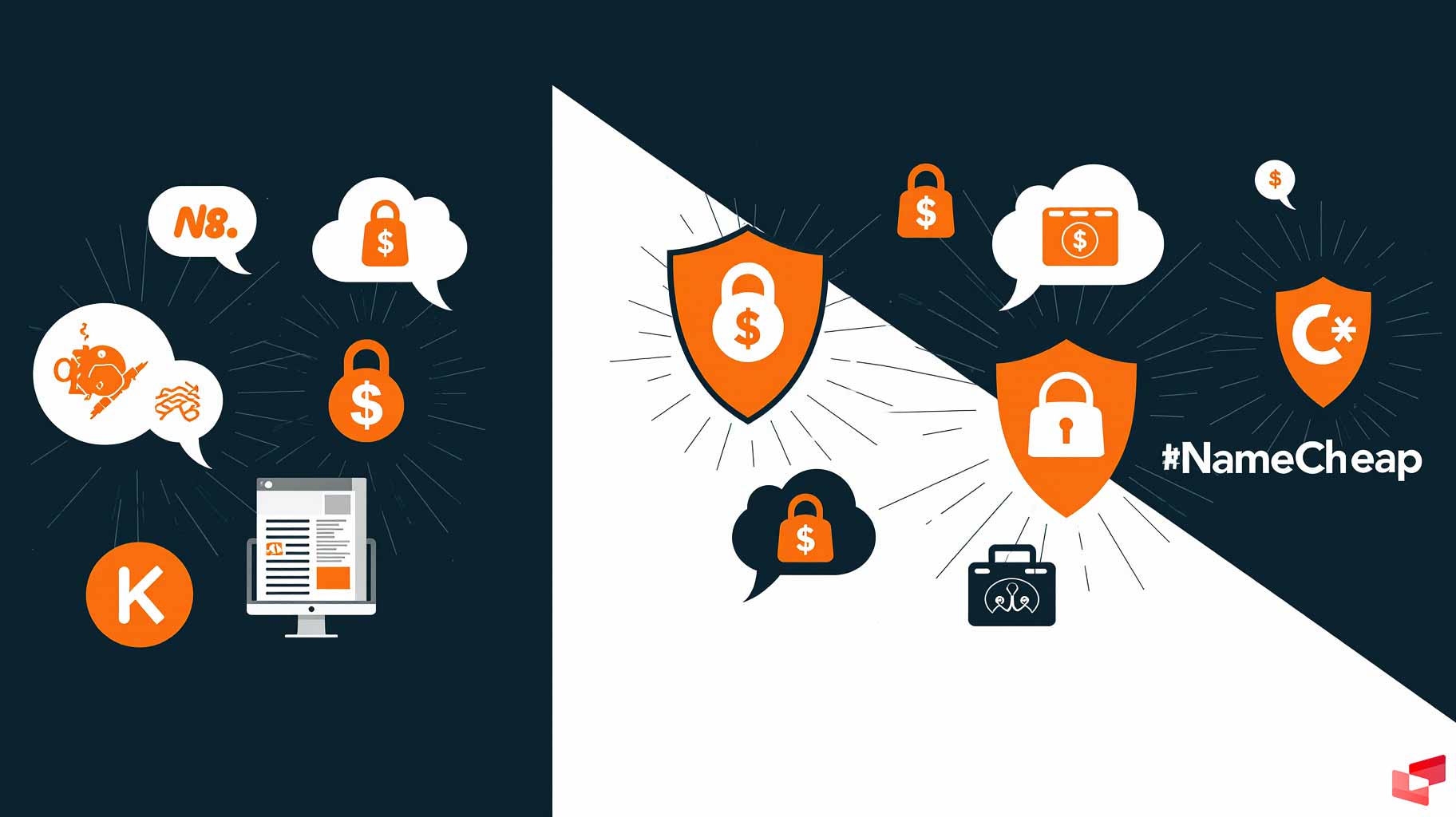 مقایسه خدمات GoDaddy با Namecheap