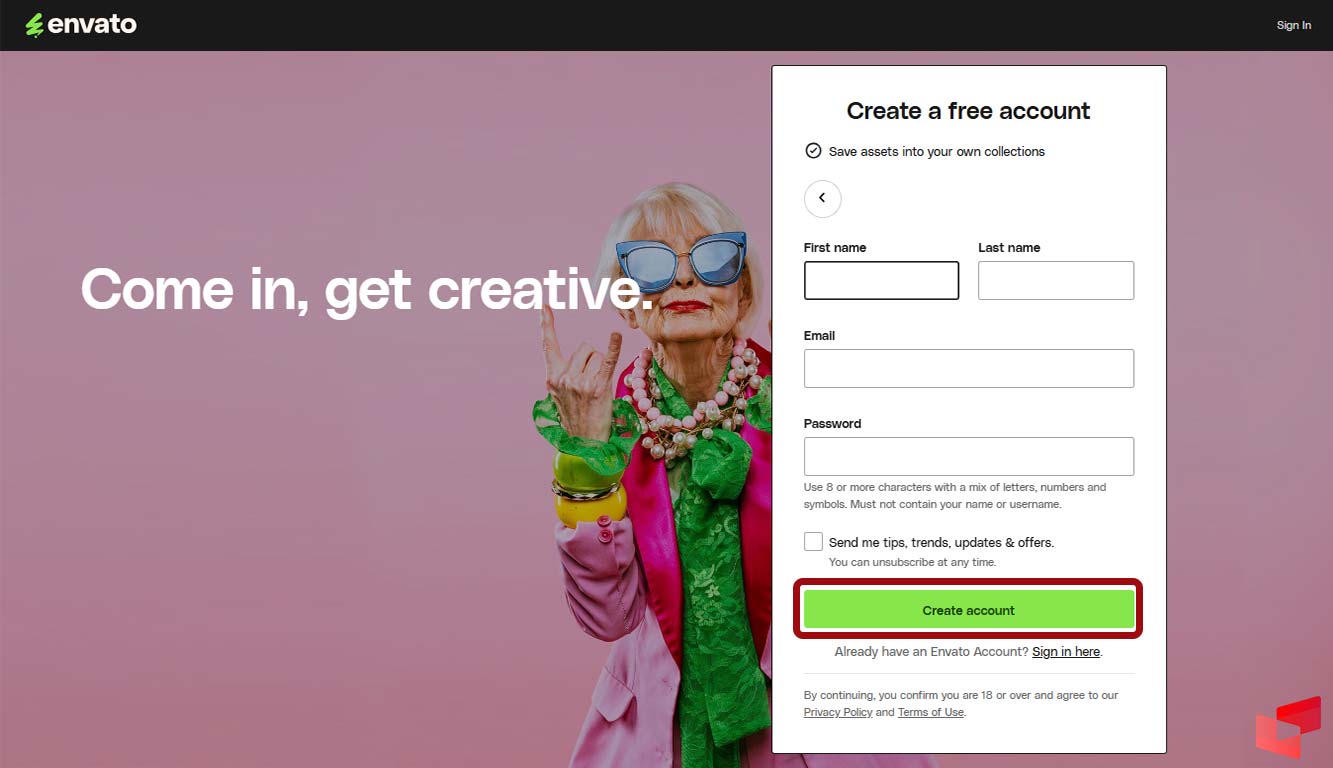 خرید از Envato