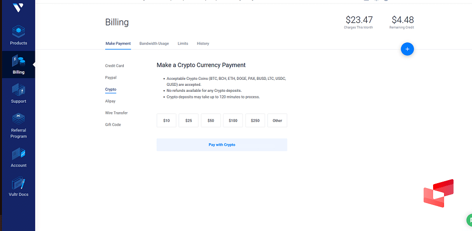 تسویه حساب ولتر با cripto