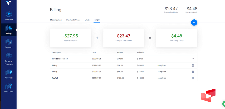 تاریخچه vultr ولتر