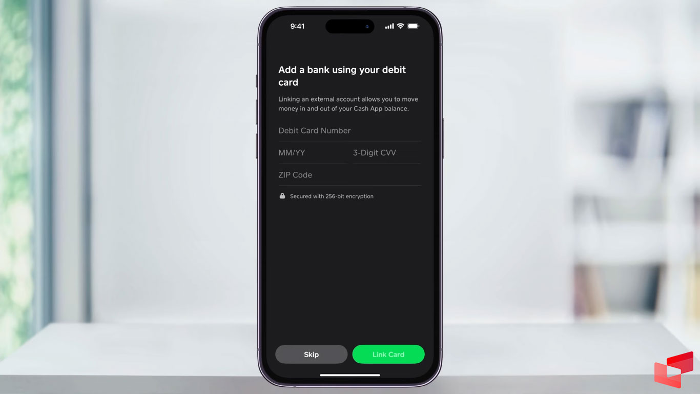 اتصال حساب بانکی در کش آپ