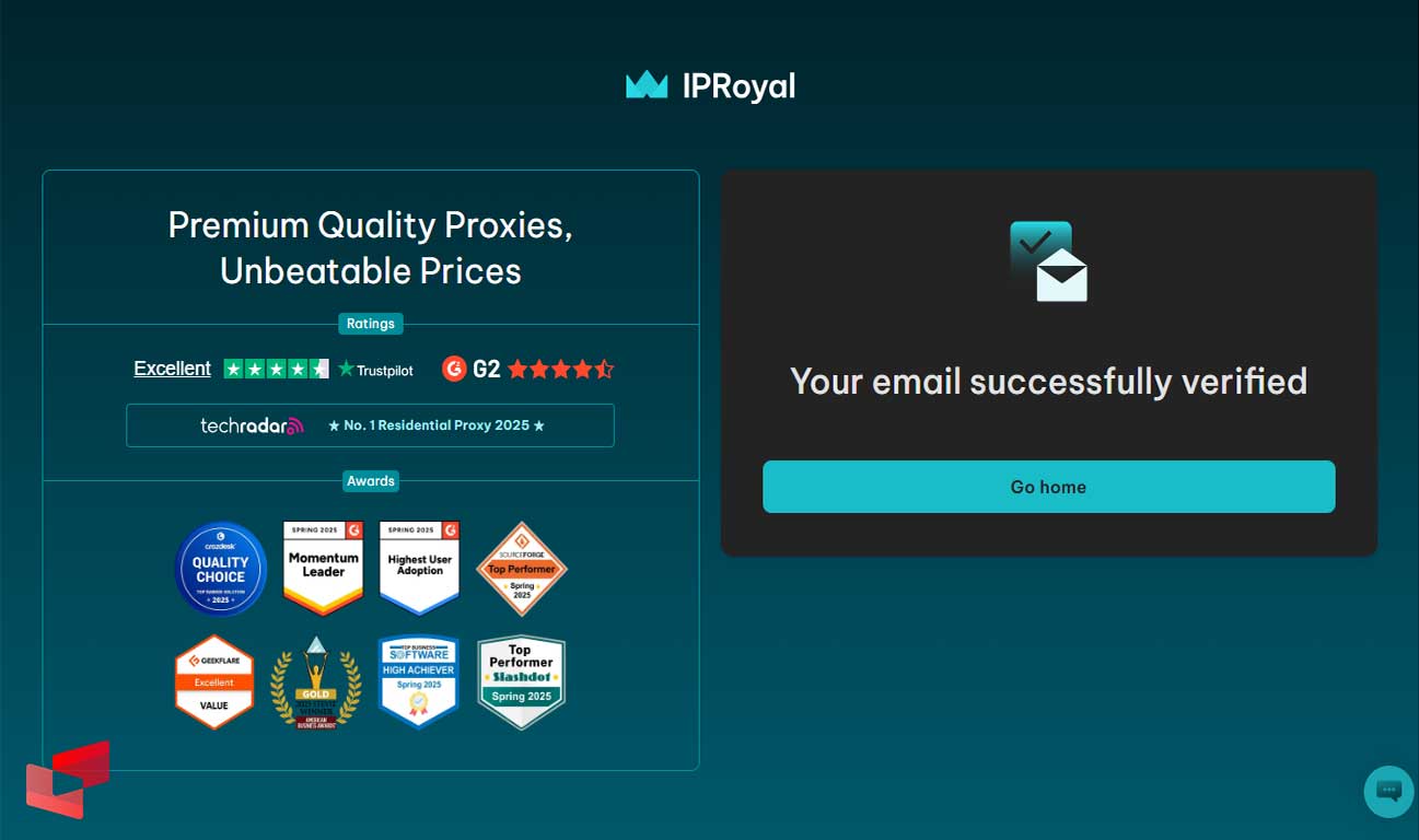 شارژ اکانت iproyal