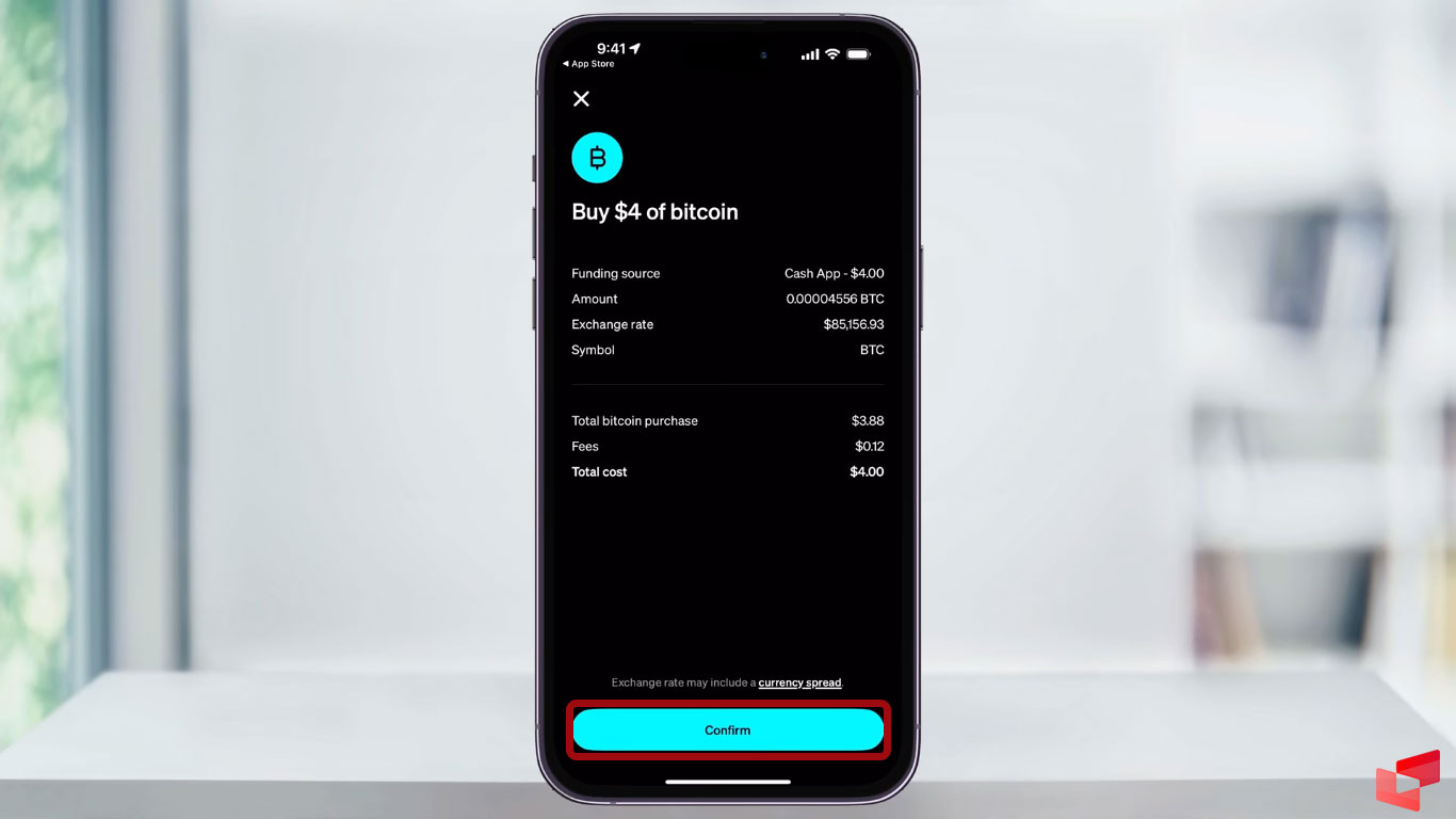 تایید اطلاعات خرید بیت کوین در کش اپ