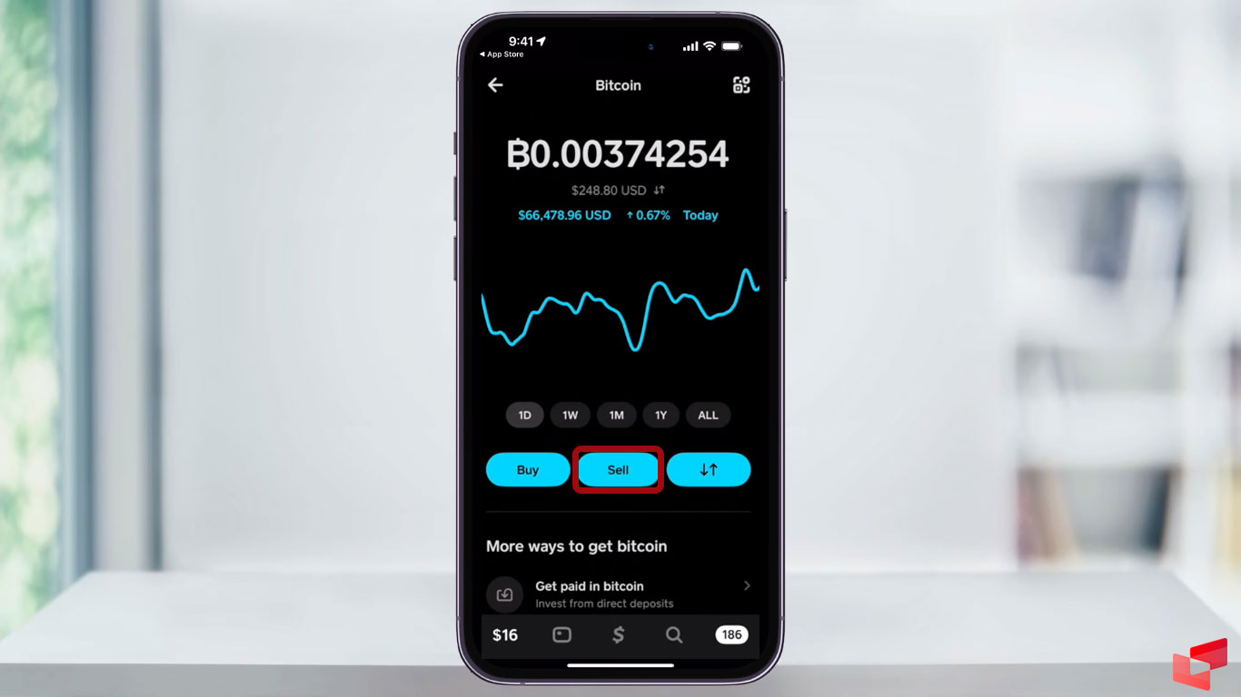 فروش بیت کوین در Cash App