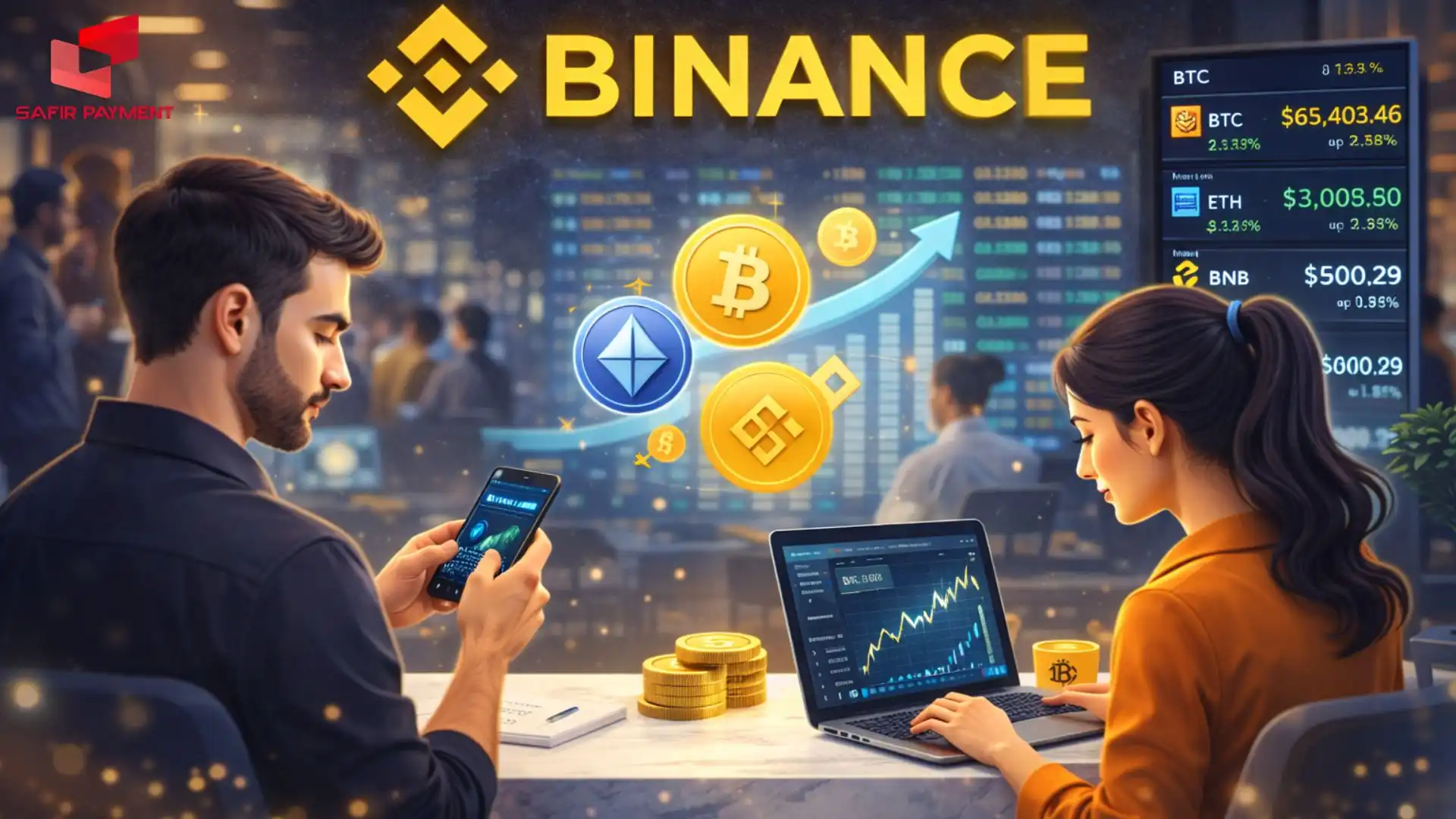 به عقیده بسیاری از فعالان حوزه کریپتو بایننس رتبه اول بهترین صرافی های ارز دیجیتال در جهان را دارا است.