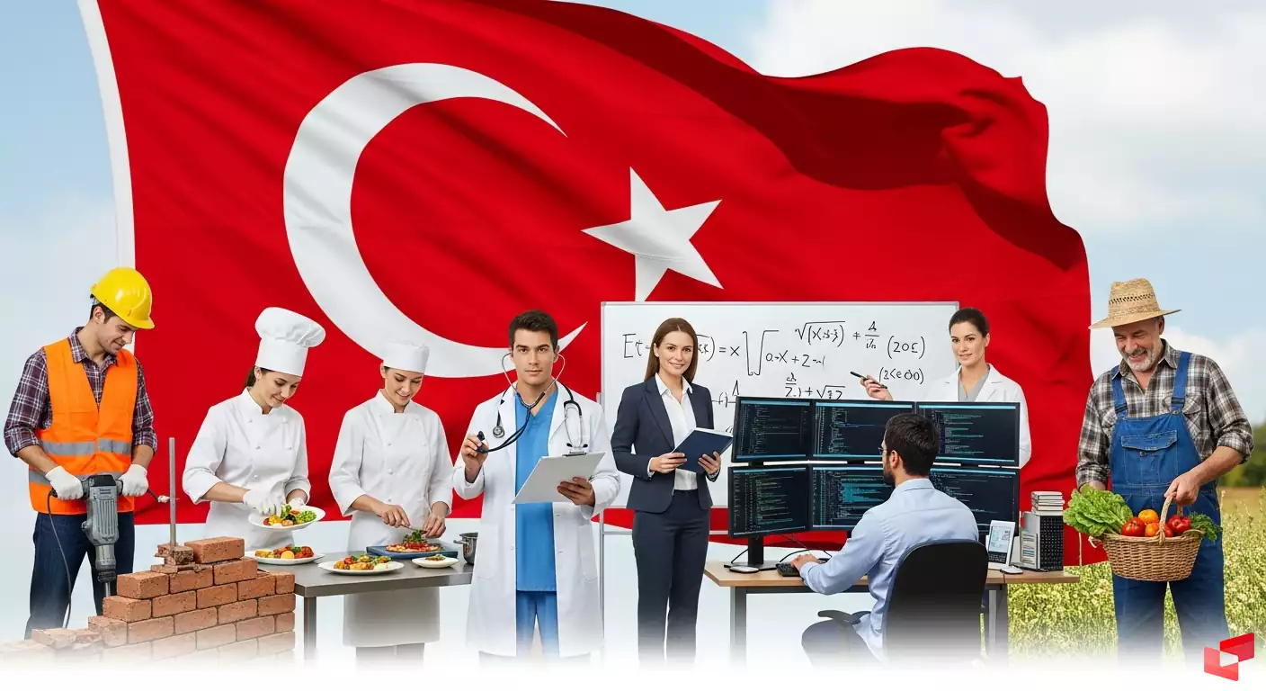 تصویری از شغل های پردرآمد در ترکیه و روندهای بازار کار