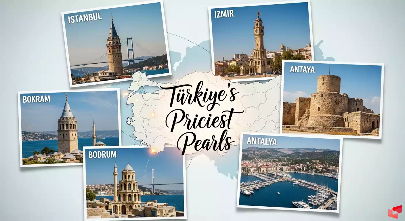 جاذبه‌های تاریخی در لوکس ترین شهر ترکیه برای عاشقان تاریخ و هنر