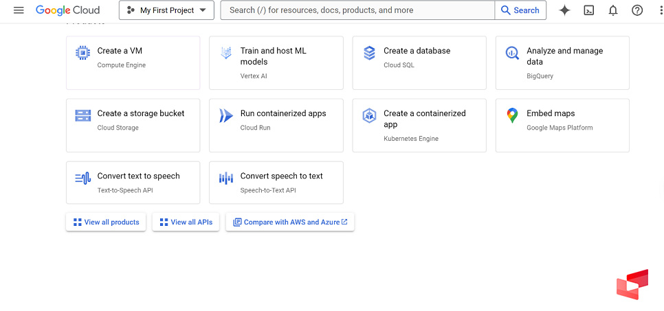 راه اندازی ماشین مجازی روی Google Cloud