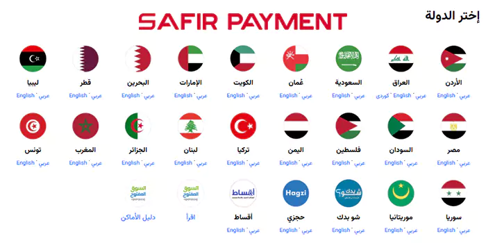 سایت سوق المفتوح یا دیوار عربی در کشورهای مختلف
