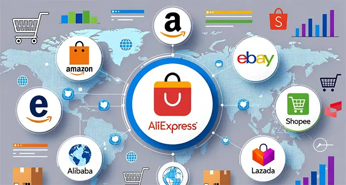 سایت علی اکسپرس در مقایسه با رقبا